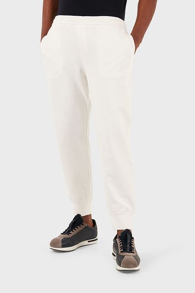 Armani Exchange Βαμβακερή κανονική εφαρμογή Jogger Αθλητικά Παντελόνια Ανδρικά ΠΑΝΤΕΛΟΝΙΑ 3DZPHH ZJGGZ 1116