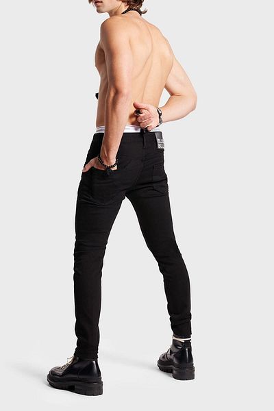 DSquared2 Skater Stretch Cotton Normal Waist Slim Fit Jeans Men'S JEANS S74LB1282 S30730 900