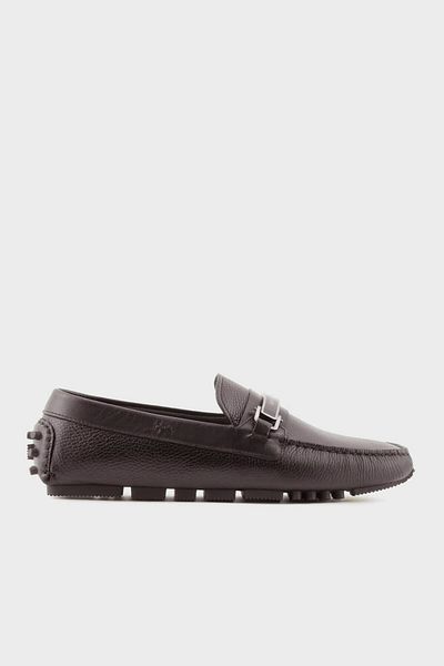 Emporio Armani Genuine Leather Loafer Shoes Men's SHOES X4B151 XN882 M814