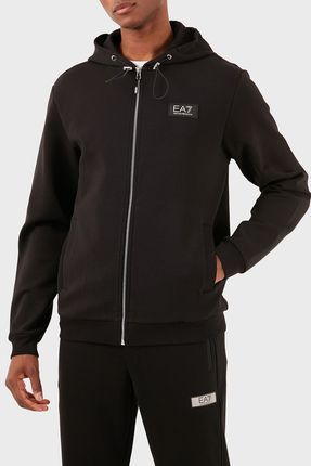 EA7 Logolu Pamuklu Kapu onlu Regular Fit Fermuarl Sweat Erkek SWEAT 3DPM82 PJUEZ 1200 Fiyat Yorumlar Trendyol