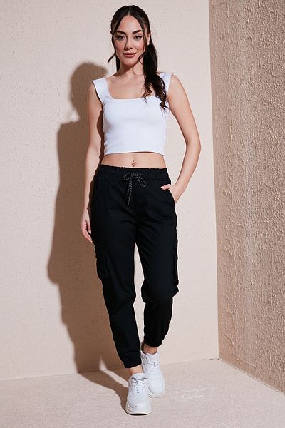 Fashion Friends Cotton Regular Fit Jogger Cargo Pants PANTS 24Y0129K1