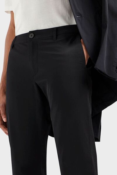 Armani Exchange Slim Fit Shrinkable Leg Classic Trousers Men's Pants 8NZP49 ZNYZZ 1200