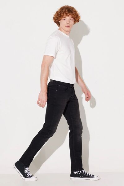 Lee Luke Cotton Men's Jeans - Slim Fit, Low Waist, Skinny Leg Stretch Jeans L719izhl 001