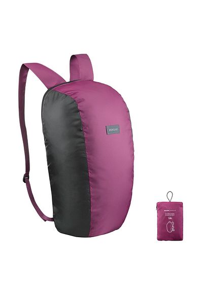 Decathlon Forclaz Low Space Backpack - 10 Liters - Purple - Travel