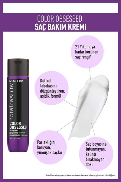 Matrix Total Results Color Obsessed Renk Koruyucu Bakım Kremi 300ml