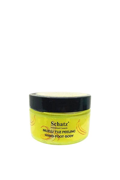 Schatz Banana Body Hand Foot Salt Peeling
