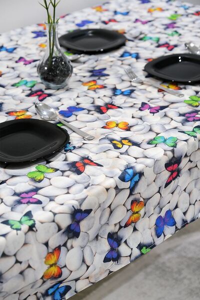 sevilya Sufre Colored Proof Tablecloth - Tableware and Picnic Cloth