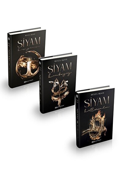 Epsilon Yayınevi Set Siyam Serisi Ciltli 3 Kitap Kış Güneşi Kanbeyaz Küllerinden Beyza Aksoy
