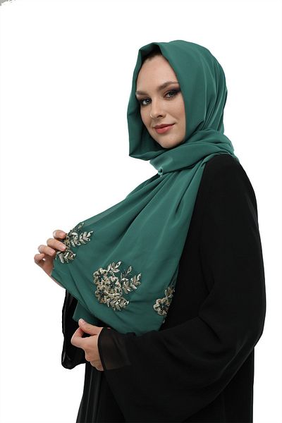 bb handmade collection Σάλι με κορδόνια
