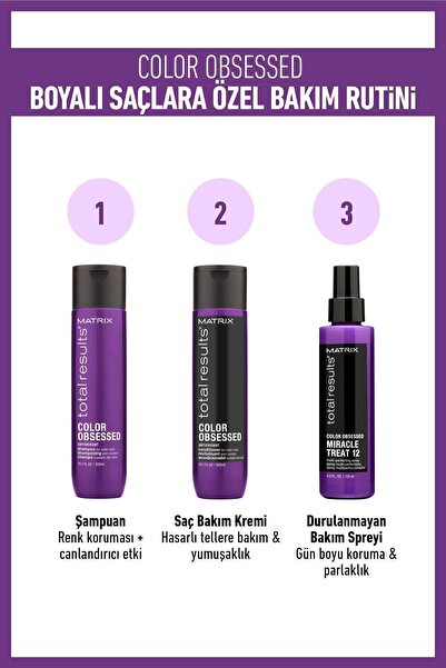 Matrix Total Results Color Obsessed Renk Koruyucu Bakım Kremi 300ml
