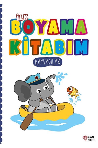 Masalperest İlk Boyama Kitabım - Hayvanlar