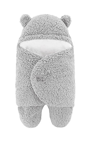 Bundera Generation Newborn 0-6 Months Baby Outer Swaddle Sleeping Bag Wellsoft Plush Hooded Wrap Blanket