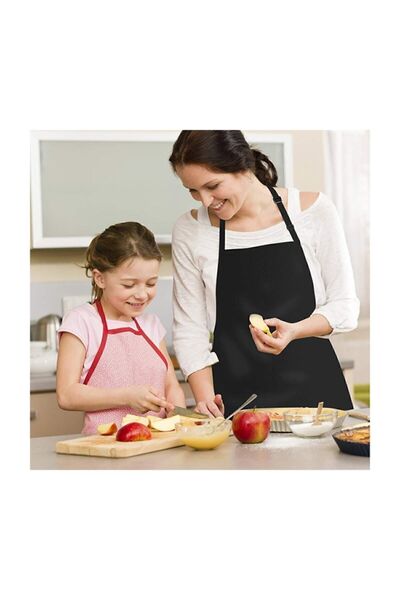 Bundera Apron Chef Cook Waiter Apron Halter Neck Stain Proof Pocket Apron