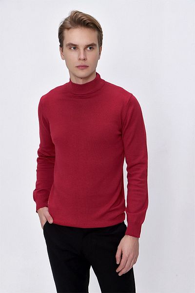 Morven Basic Dynamic Fit Relaxed Fit Half Turtleneck Knitwear Sweater