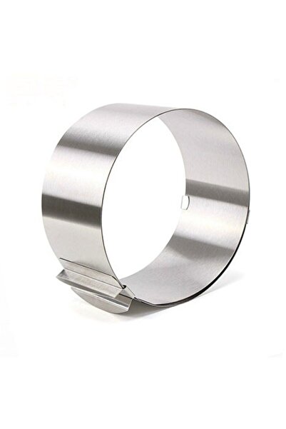 Karadağ Cake Supplies Round Adjustable Cake Cake Sponge Cake Mold Adjustable Circle 10x30cm