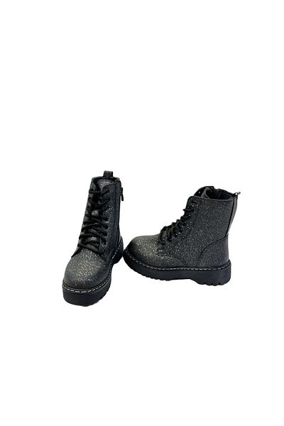 KAFKASLAR AYAKKABI Κοριτσίστικες μπότες Glitter - με κορδόνι και φερμουάρ