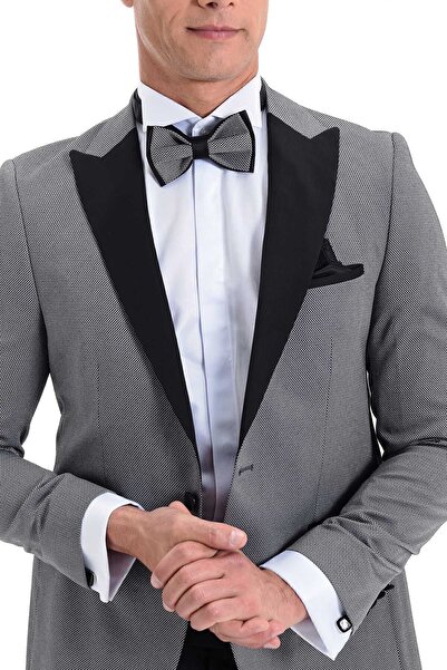 Morven Costum de mire slim, gri mediu, Broadway, pentru bărbați