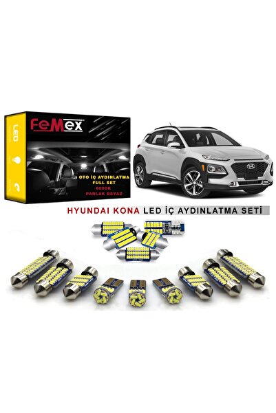 FEMEX Hyundai Kona LED İç Aydınlatma Ampul Seti FEMEX Parlak Beyaz