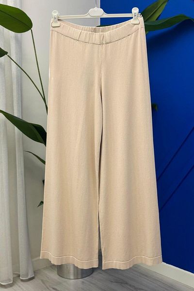 Nuss 002 Mercerized - Pantaloni cu picioare largi