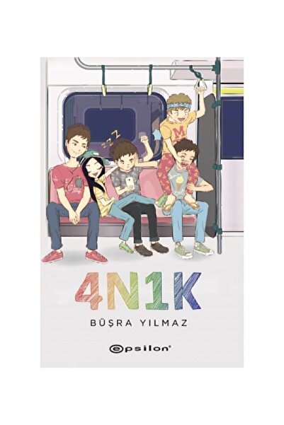 Epsilon Yayınevi 4n1k - Büşra Yılmaz - + Okuma Sticker'ları