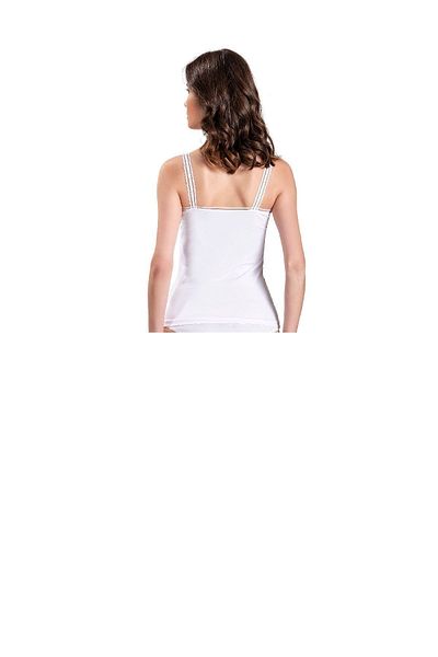 Jiber Women's Black Cotton Lycra Tank Top 553