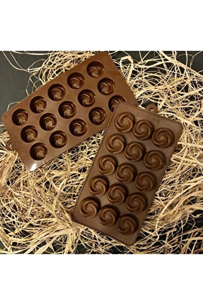 WorkAsist قالب شوكولاتة من السيليكون على شكل وردة