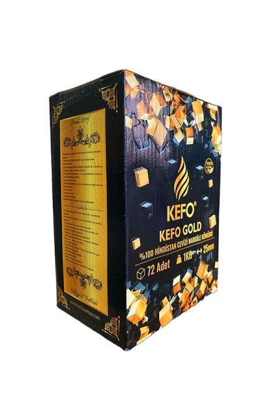 KEFO GOLD Nargile Kömürü #25 1 Kg