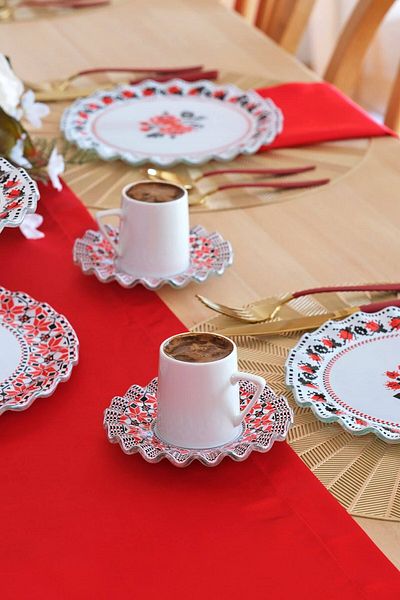 Glore Carmine 6-Person Coffee Glass Set