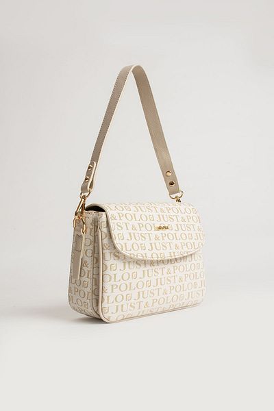 Just Polo Women's Shoulder Bag New Season Lacoste Fabric