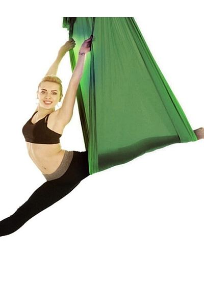 Bundera Yoga Fly Hammock Ceiling Suspended Anti-Gravity Fitness Pilates Aerial Acrobatics Exercise Balance Machine