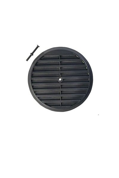 Dempol Black Natural Gas Combi Glass Vent Cover| Combi Vent|
