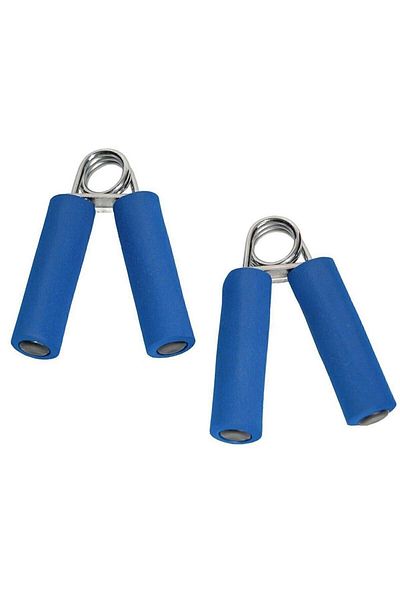 Bundera 2 Pieces Hand Spring with Sponge Hand Wrist Finger Muscle Forearm Development Strengthening Exercise Training Device