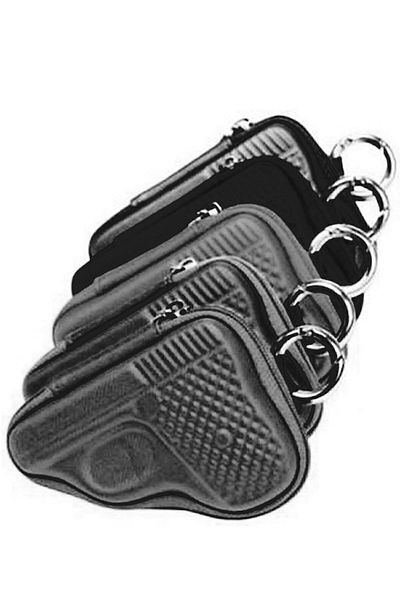 Bundeba Keychain Coin Purse Wallet Key Organizer Lighter Bag Case
