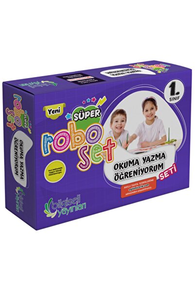 Bilgiseli Yayınları 1.Sınıf Süper ROBOSET Okuma Yazma Öğreniyorum Seti
