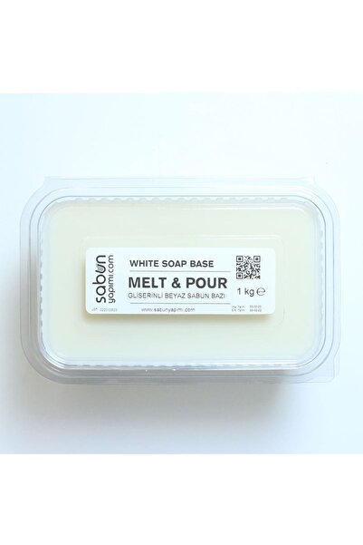 Home Opak Beyaz Sabun Bazı (1 kg)