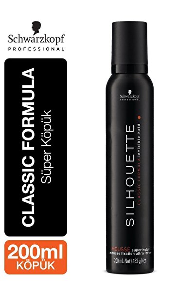 Silhouette Süper Tutucu Köpük 200ml