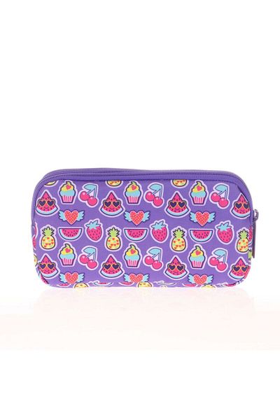 KAUKKO Geantă de creion din cauciuc cu 3 bucăți Kids&love - L8105