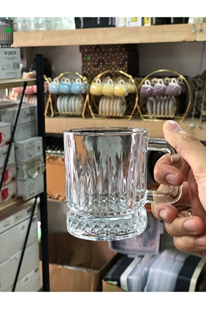 AKAR HOME Oslo Küçük Kulplu Bardak Seti | 150ml - 6'lı