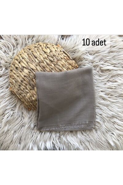 Dolce Flamed 10 Pack Disposable Cotton Writing Scarf 100x100cm 10x