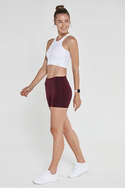 Jerf Pantaloni scurti Aruba Slimming Mini Claret Red
