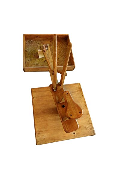 MukoToys Ahşap Ekskavatör, Çocuk Gelişimi İçin Ahşap Kepçe