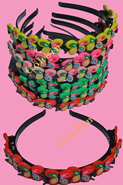 Gökbin Agrafă pentru copii cu model margaretă, fluture și căpșuni, agrafă cu ...