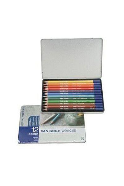 Talens Van Gogh Dry Paint 12 Colors