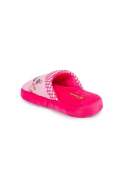 Flyingsteps Papuci de interior roz de iarnă pentru femei