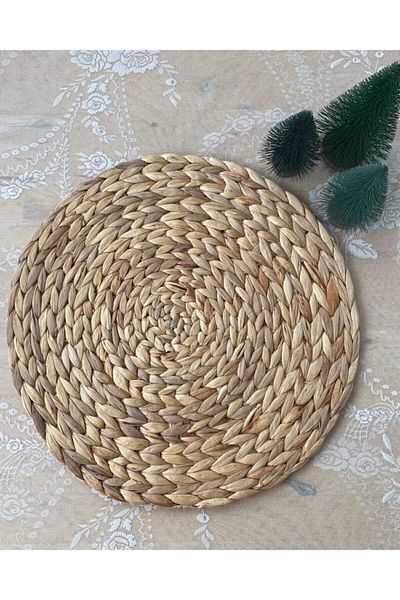 Balsa Grup Χειροποίητο Χοντρό Πλεκτό Μπαμπού Ποιότητας Ψάθινο Αμερικάνικο Σερβίρισμα
