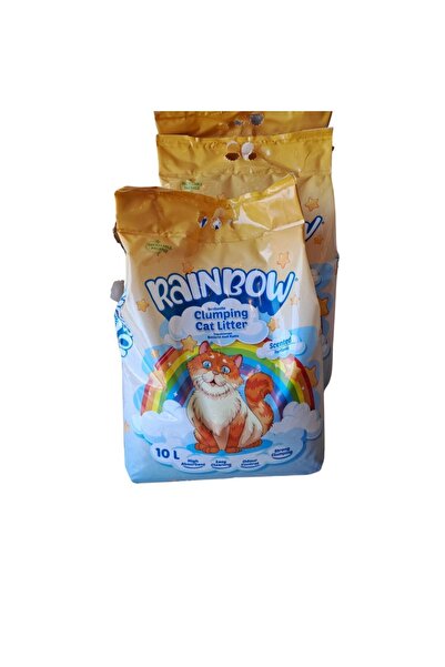 Rainbow Kedi Kumu 10 Litre 2x10 Litre Toplam 20 Litre Parfümlü
