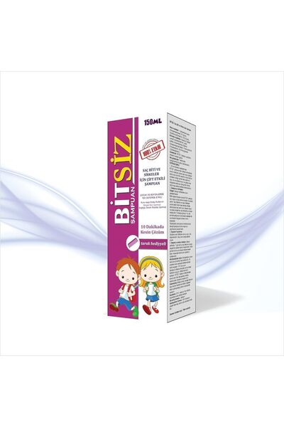 bitsiz Bit Şampuanı 100 Ml + Plastik Tarak