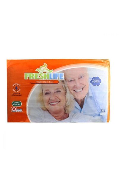 Freshlife 30 Lu Xlarge Waistband Patient Diapers