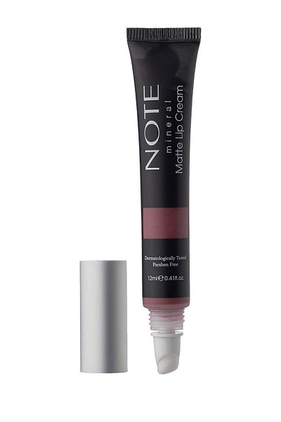 NOTE Mineral Matte Lip Cream Semi Matte Finish Liquid Lipstick 03 Rose Sorbet - Pink