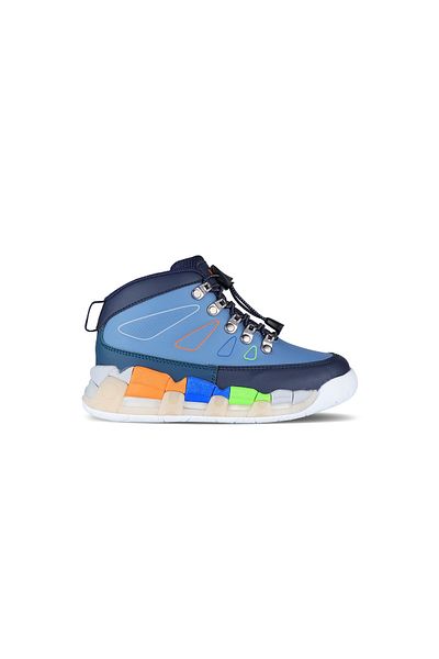 Vicco Boy's Denim Lighted Boots - Ellen Orthopedic